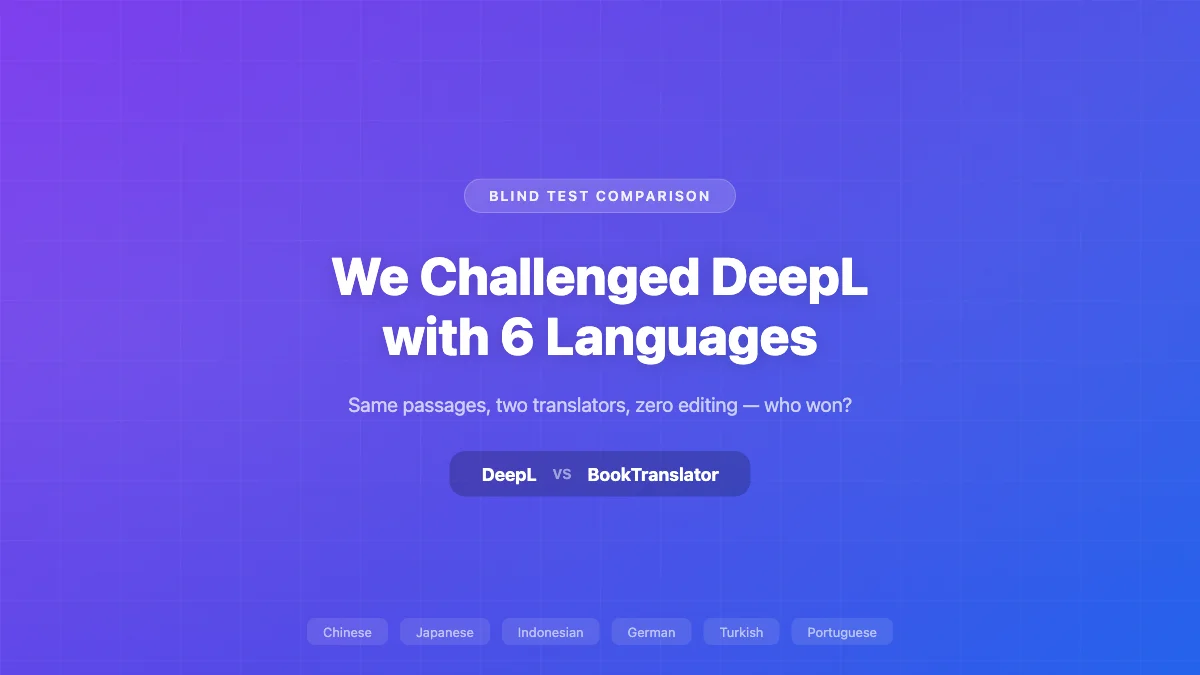 We Challenged DeepL with 6 Languages — Here's Who Won